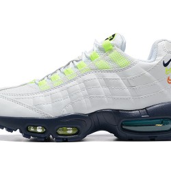 Mens Nike Air Max 95 TT White Blue Sneakers DX1819-100