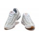 Mens Nike Air Max 95 TT White Grey and Orange Sneakers DM0011-100