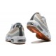 Mens Nike Air Max 95 TT White Grey and Orange Sneakers DM0011-100