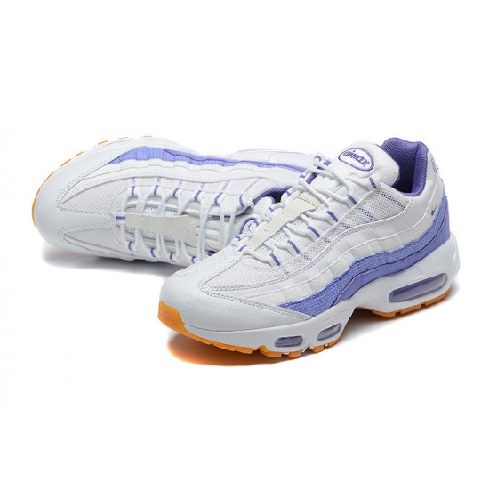 Mens Nike Air Max 95 TT White Purple Sneakers DM0011-101