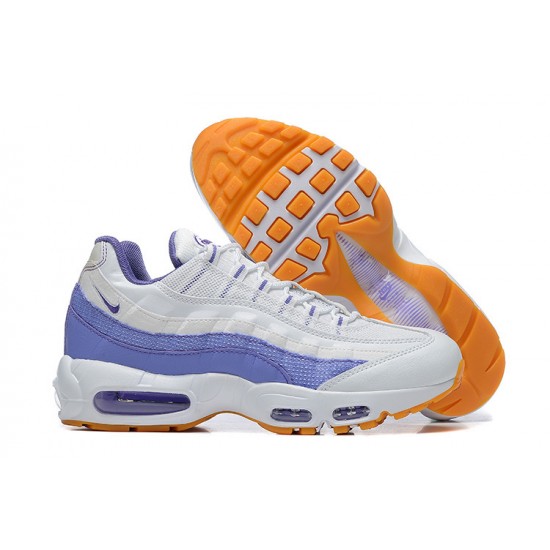 Mens Nike Air Max 95 TT White Purple Sneakers DM0011-101