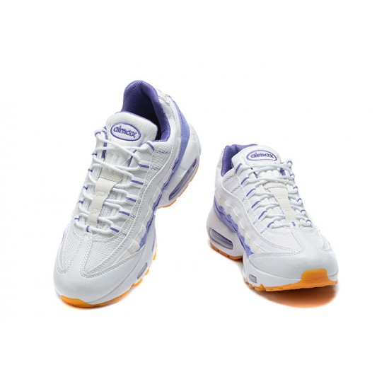 Mens Nike Air Max 95 TT White Purple Sneakers DM0011-101