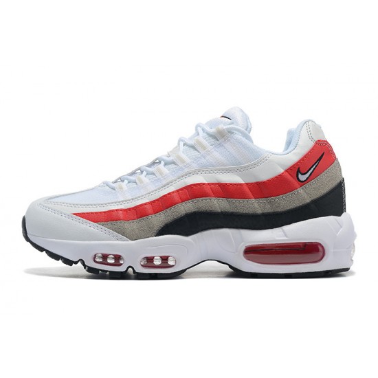 Mens Nike Air Max 95 TT White Red Sneakers DQ3430-001