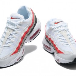 Mens Nike Air Max 95 TT White Red Sneakers DQ3430-001