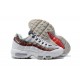 Mens Nike Air Max 95 TT White and Red Sneakers