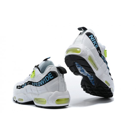 Mens Nike Air Max 95 TT Worldwide Pack White Black Sneakers CT0248-100