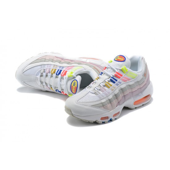 Womens/Mens Nike Air Max 95 TT White Multi Sneakers DH5722-100