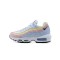 Womens Nike Air Max 95 TT Blue Yellow Pink Sneakers