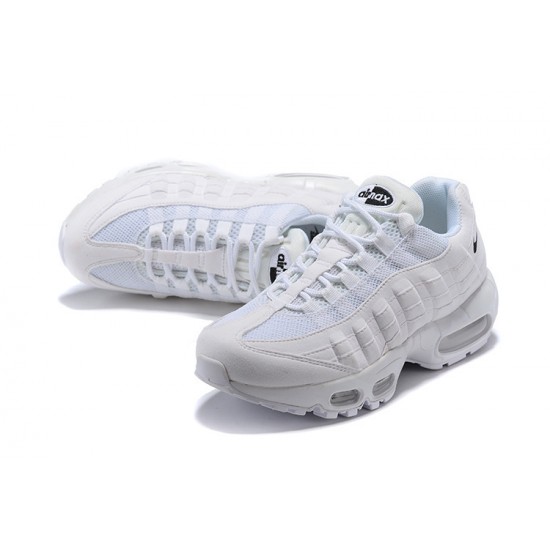 Womens Nike Air Max 95 TT Foot Locker White Black Sneakers