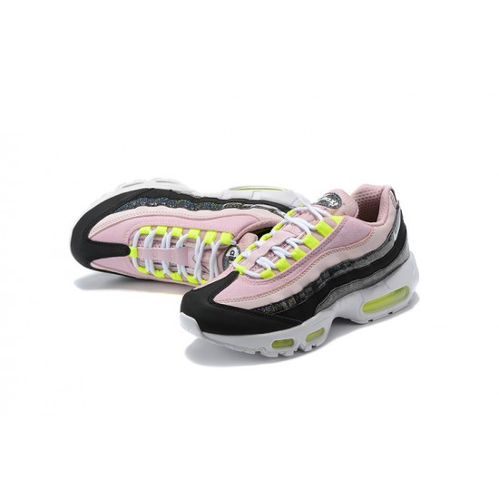 Womens Nike Air Max 95 TT Pink Black White Sneakers