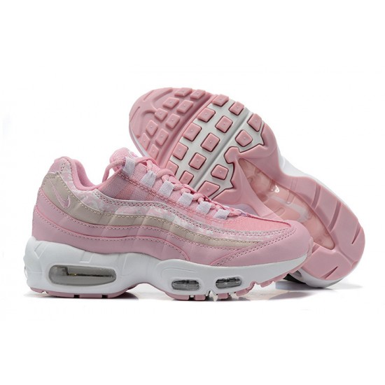 Womens Nike Air Max 95 TT Pink White Sneakers DC9474-500