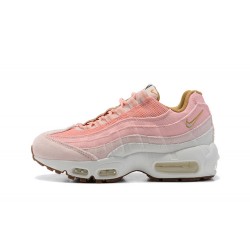 Womens Nike Air Max 95 TT Pink White Sneakers DQ2275-800