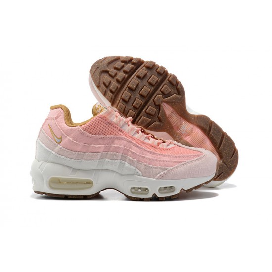 Womens Nike Air Max 95 TT Pink White Sneakers DQ2275-800