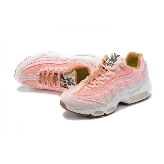 Womens Nike Air Max 95 TT Pink White Sneakers DQ2275-800