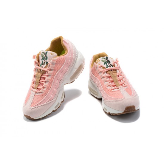 Womens Nike Air Max 95 TT Pink White Sneakers DQ2275-800