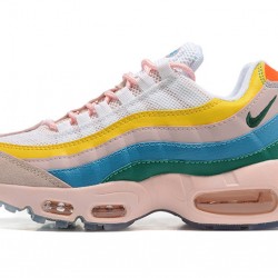 Womens Nike Air Max 95 TT Yellow Pink White Sneakers DQ9323-200