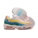 Womens Nike Air Max 95 TT Yellow Pink White Sneakers DQ9323-200