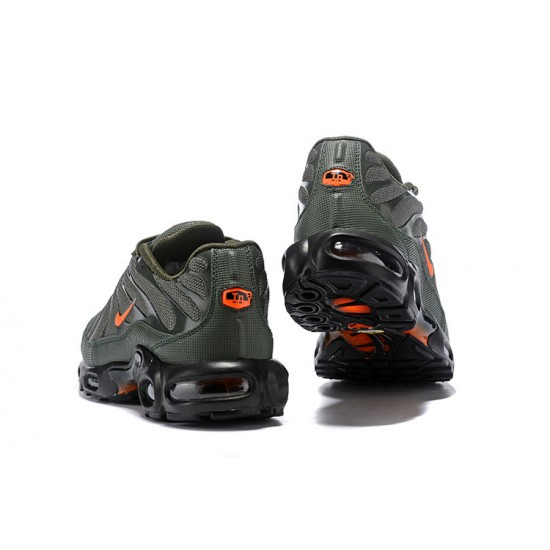 Air Max Plus Tn (M) Shoes  Green Orange