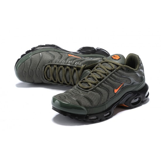 Air Max Plus Tn (M) Shoes  Green Orange