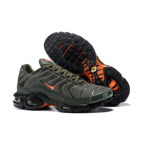 Air Max Plus Tn (M) Shoes  Green Orange