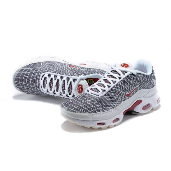 Air Max Plus Tn (M) Shoes  Grey and White