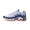 Air Max Plus Tn (M) Shoes  QS White Blue and Red