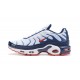 Air Max Plus Tn (M) Shoes  QS White Blue and Red