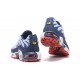 Air Max Plus Tn (M) Shoes  QS White Blue and Red