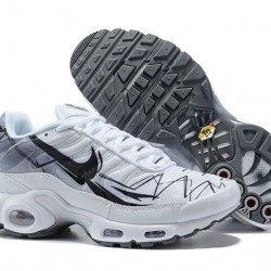 Air Max Plus Tn (M) Shoes  White Black BV1983-100