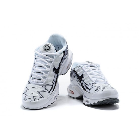 Air Max Plus Tn (M) Shoes  White Black BV1983-100