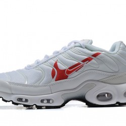 Air Max Plus Tn (M) Shoes  White Red CU3454-100