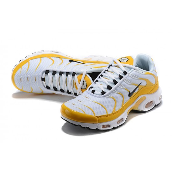 Air Max Plus Tn (M) Shoes  White Yellow CD7061-700