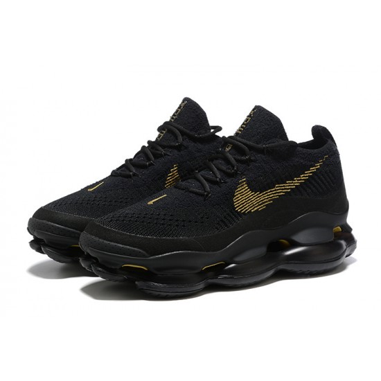 Mens Nike Air Max Scorpion Black Yellow Sneakers