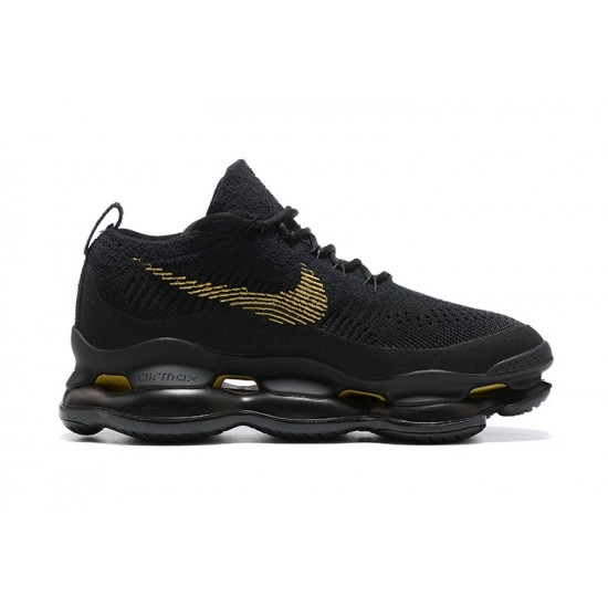 Mens Nike Air Max Scorpion Black Yellow Sneakers