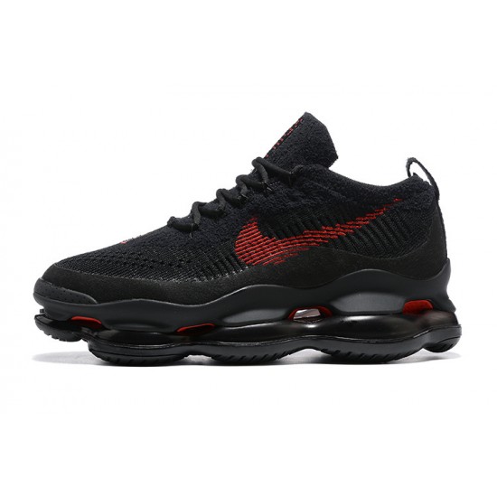 Mens Nike Air Max Scorpion Black and Red Sneakers