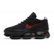 Mens Nike Air Max Scorpion Black and Red Sneakers