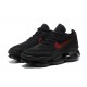 Mens Nike Air Max Scorpion Black and Red Sneakers