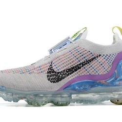 Air VaporMax 2020 Flyknit (W/M) Shoes White Purple CJ6740-001