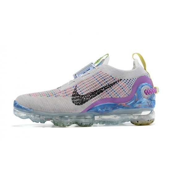 Air VaporMax 2020 Flyknit (W/M) Shoes White Purple CJ6740-001