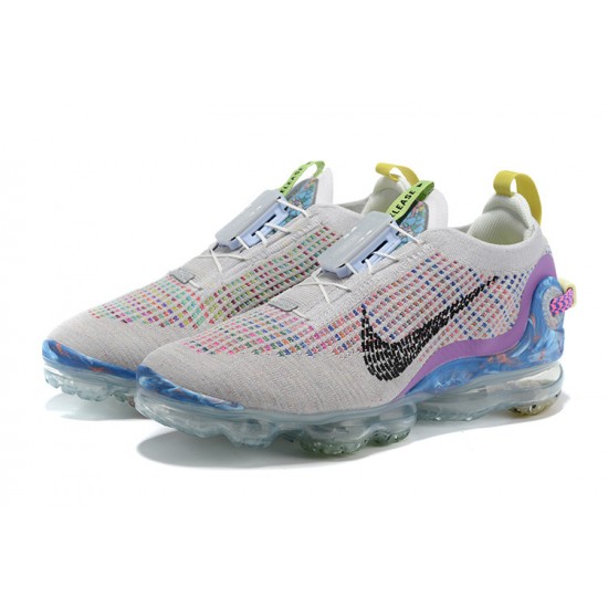 Air VaporMax 2020 Flyknit (W/M) Shoes White Purple CJ6740-001