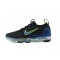 Air VaporMax 2021 Flyknit (W/M) Shoes Black Green and Blue