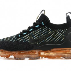 Air VaporMax 2021 Flyknit (W/M) Shoes Black Orange