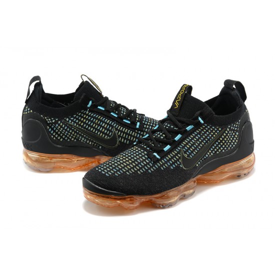 Air VaporMax 2021 Flyknit (W/M) Shoes Black Orange