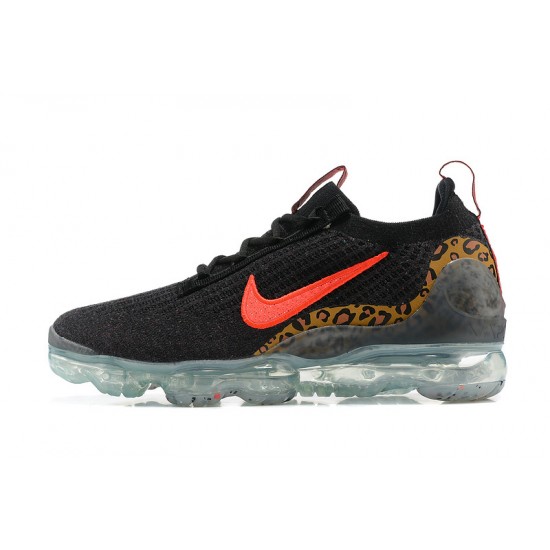 Air VaporMax 2021 Flyknit (W/M) Shoes Black Red