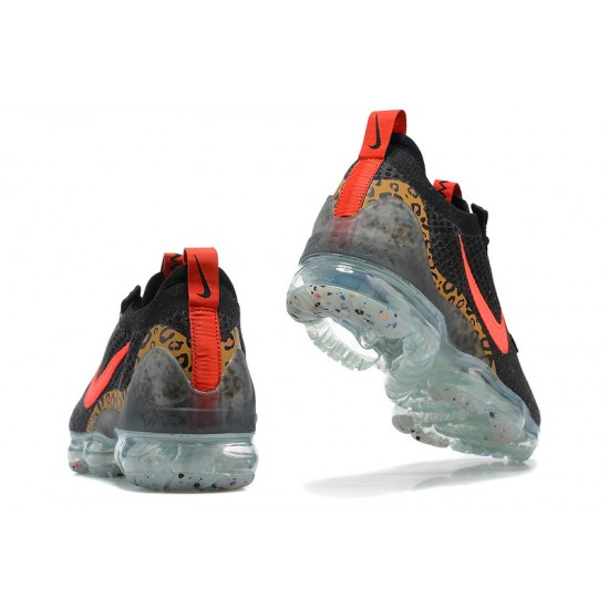 Air VaporMax 2021 Flyknit (W/M) Shoes Black Red