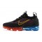 Air VaporMax 2021 Flyknit (W/M) Shoes Black Red and Blue