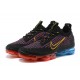 Air VaporMax 2021 Flyknit (W/M) Shoes Black Red and Blue