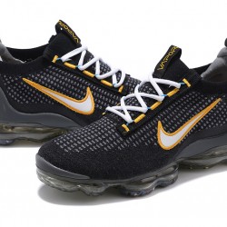 Air VaporMax 2021 Flyknit (W/M) Shoes Black Yellow DH4086-001