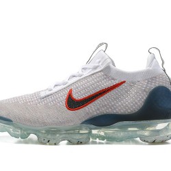 Air VaporMax 2021 Flyknit (W/M) Shoes Blue Red  DC9454-100