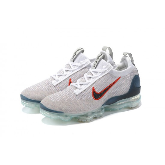 Air VaporMax 2021 Flyknit (W/M) Shoes Blue Red  DC9454-100